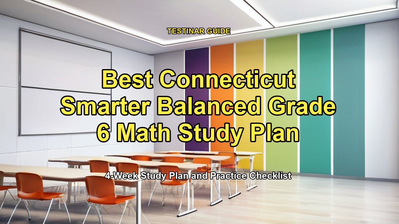 Best Connecticut Smarter Balanced Grade 6 Math Study Plan
