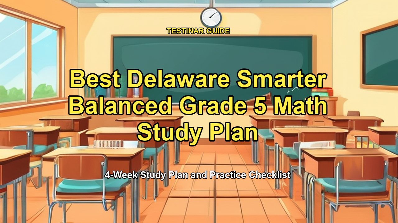 Best Delaware Smarter Balanced Grade 5 Math Study Plan