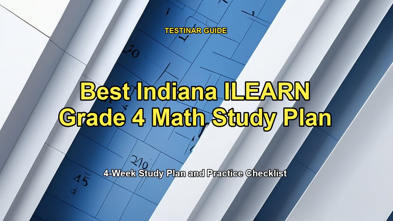Best Indiana ILEARN Grade 4 Math Study Plan