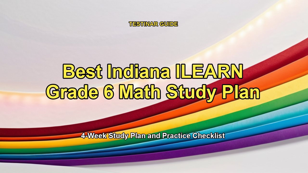 Best Indiana ILEARN Grade 6 Math Study Plan