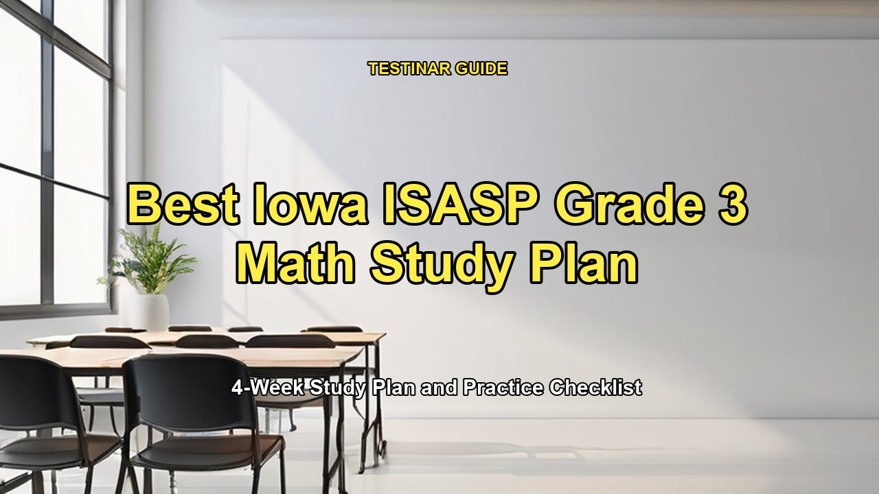 Best Iowa ISASP Grade 3 Math Study Plan