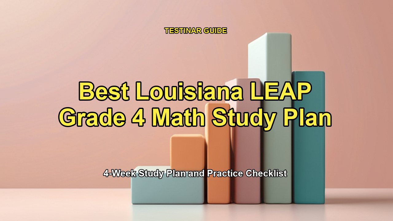 Best Louisiana LEAP Grade 4 Math Study Plan