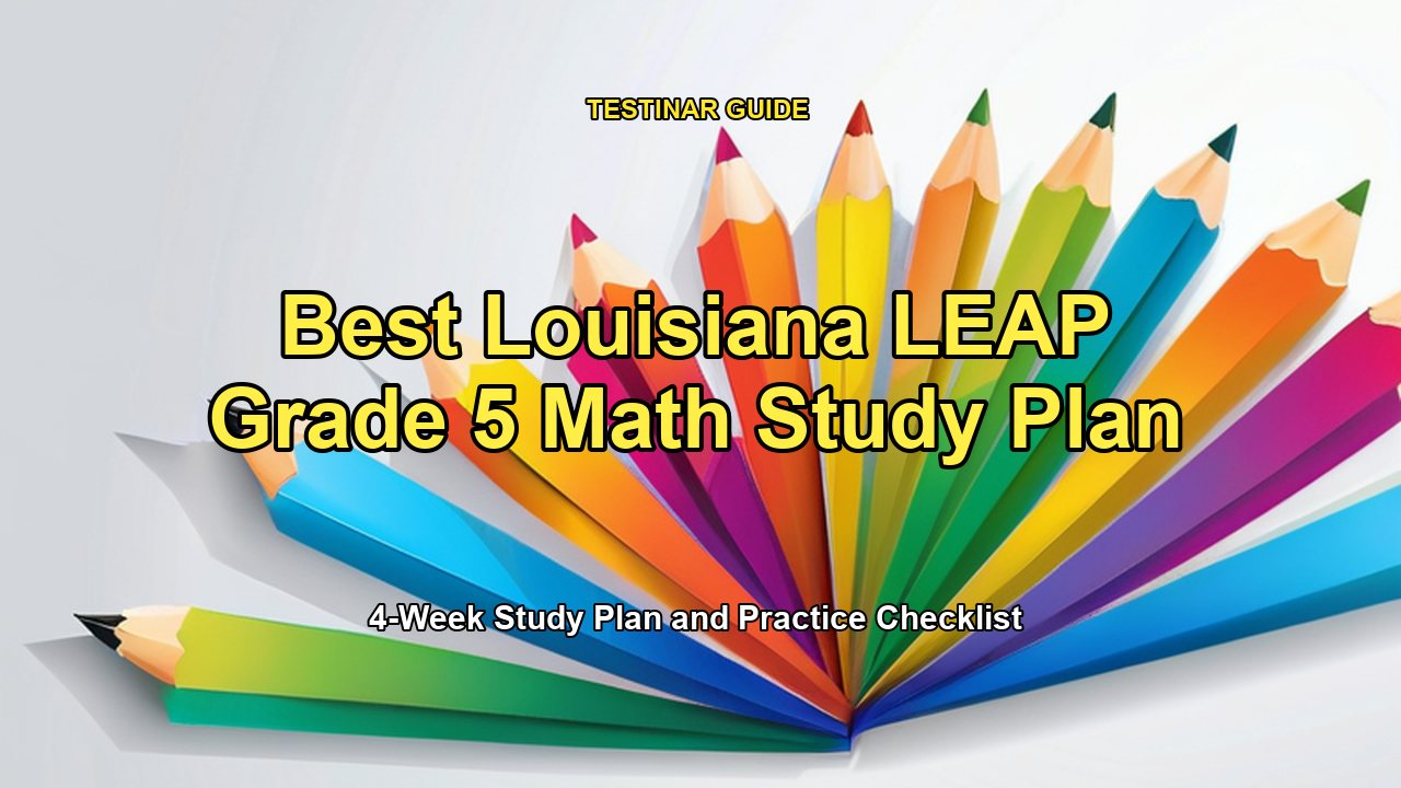 Best Louisiana LEAP Grade 5 Math Study Plan