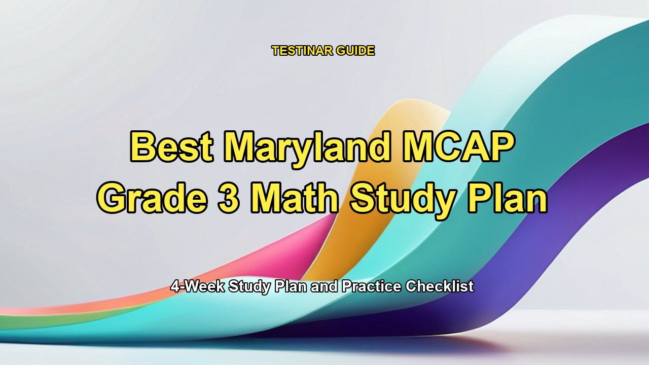 Best Maryland MCAP Grade 3 Math Study Plan