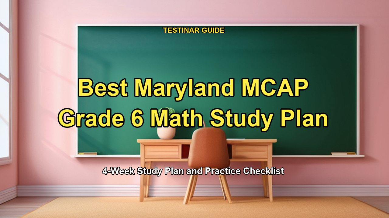 Best Maryland MCAP Grade 6 Math Study Plan