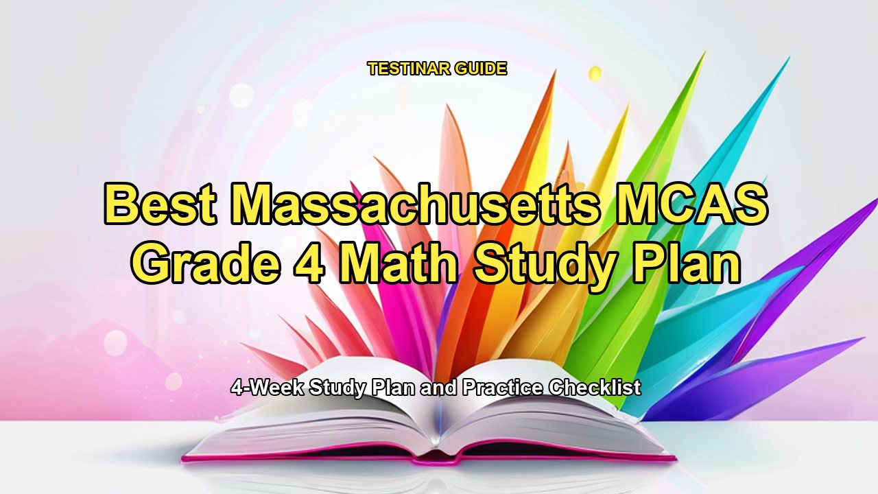 Best Massachusetts MCAS Grade 4 Math Study Plan