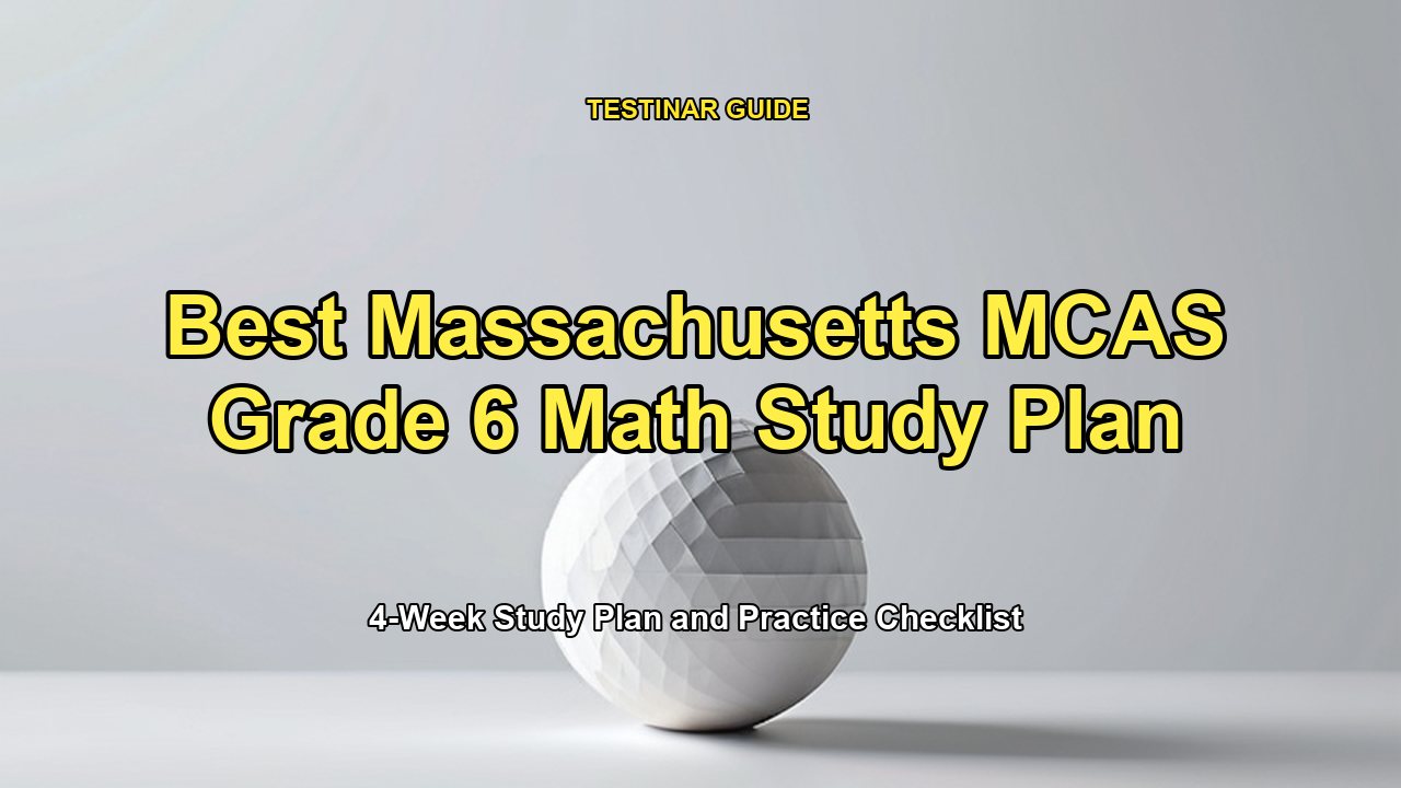 Best Massachusetts MCAS Grade 6 Math Study Plan