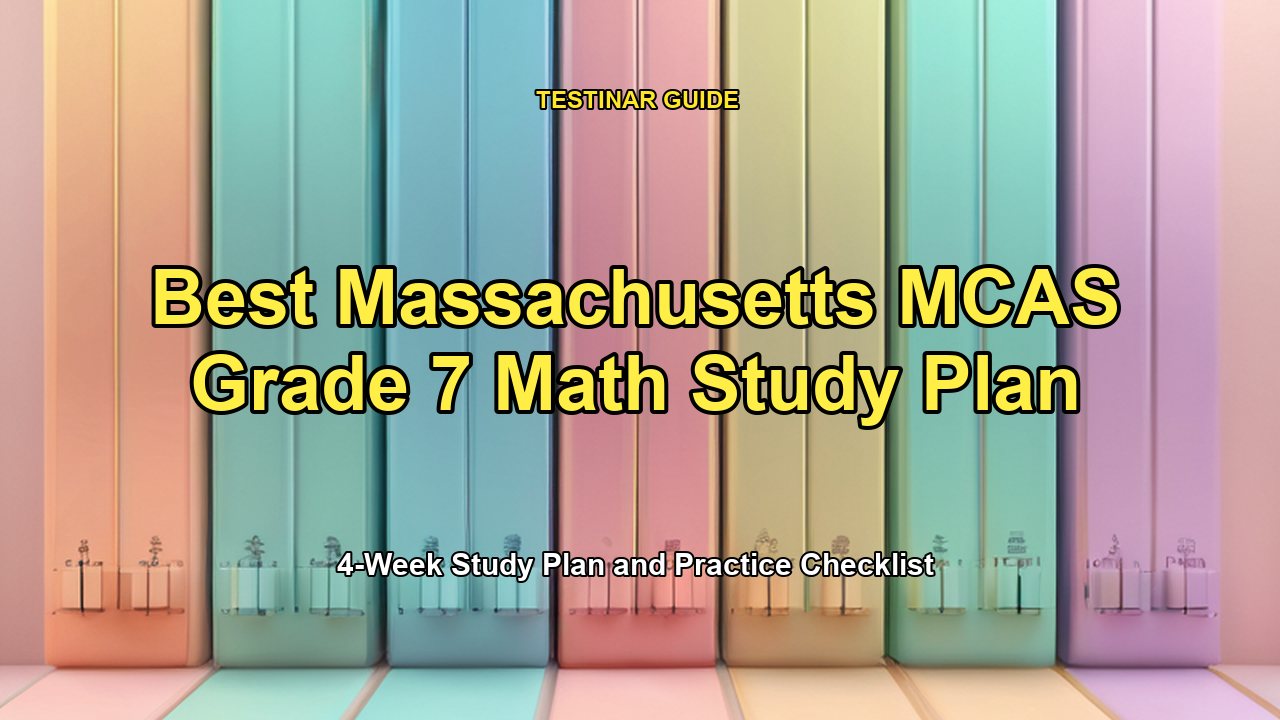 Best Massachusetts MCAS Grade 7 Math Study Plan