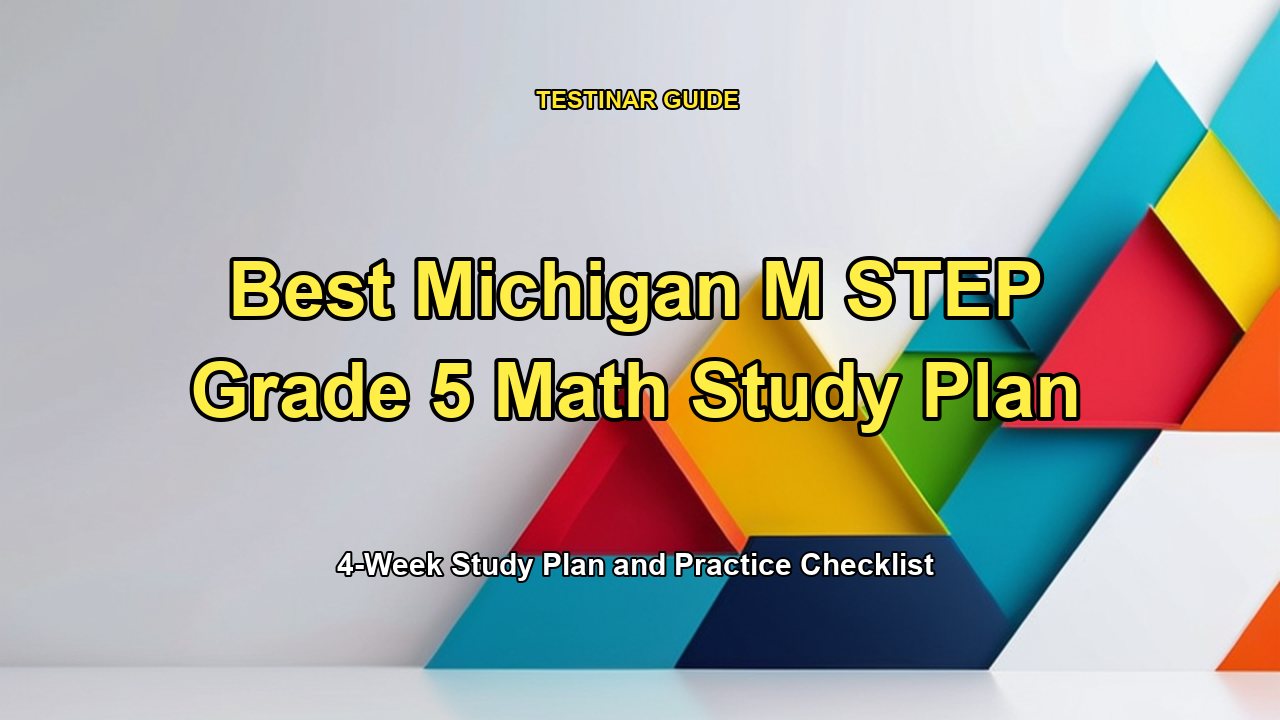 Best Michigan M STEP Grade 5 Math Study Plan