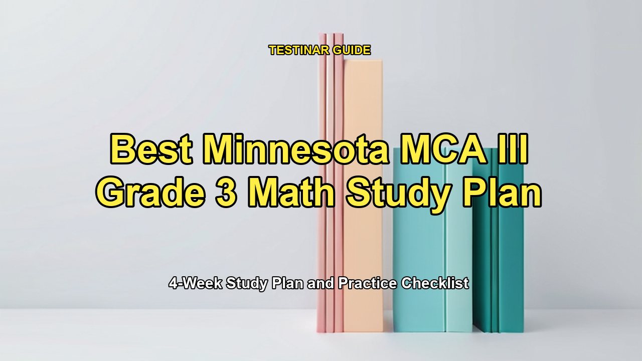 Best Minnesota MCA III Grade 3 Math Study Plan