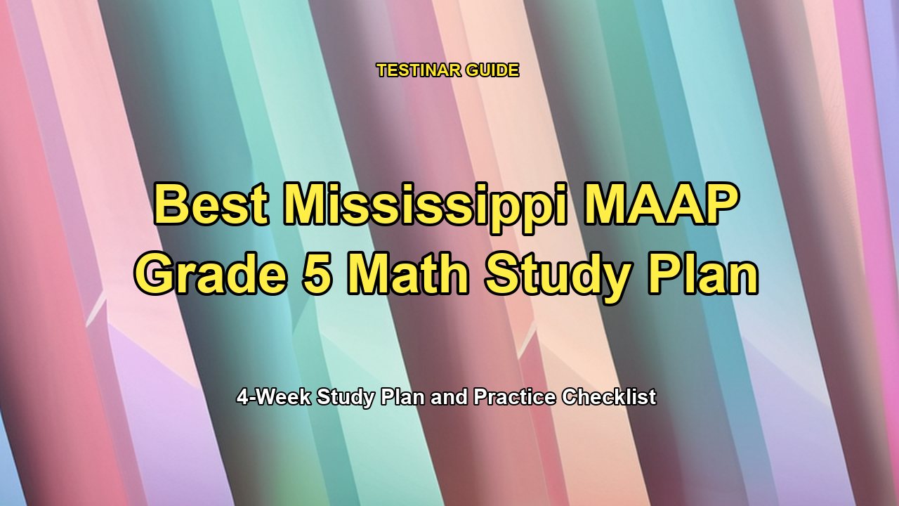Best Mississippi MAAP Grade 5 Math Study Plan