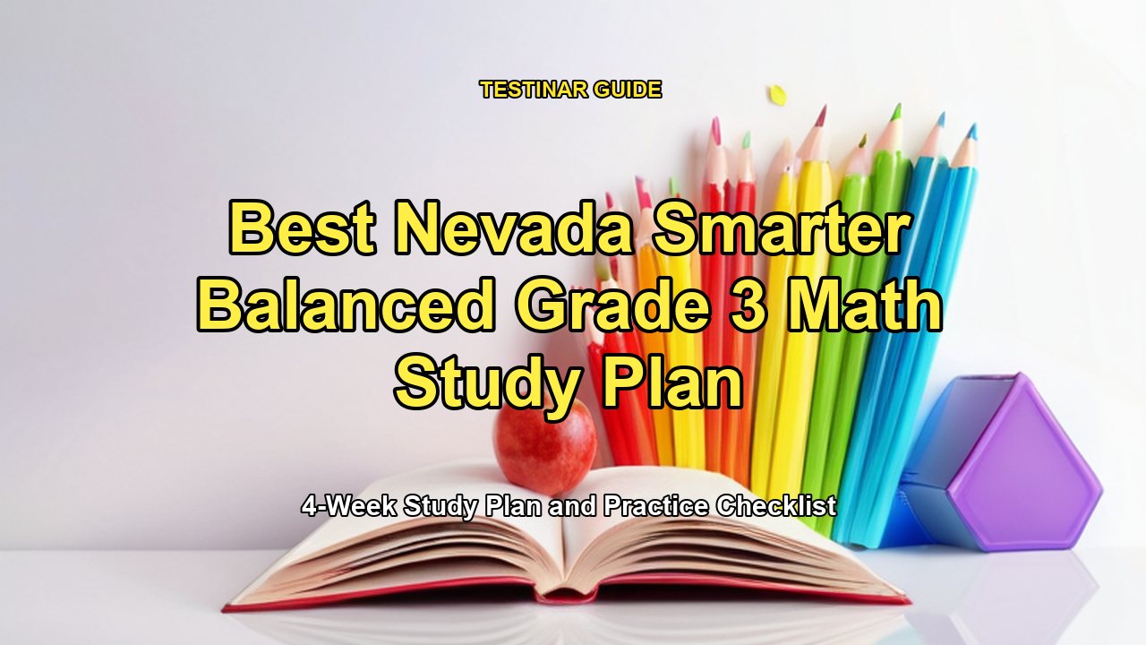 Best Nevada Smarter Balanced Grade 3 Math Study Plan