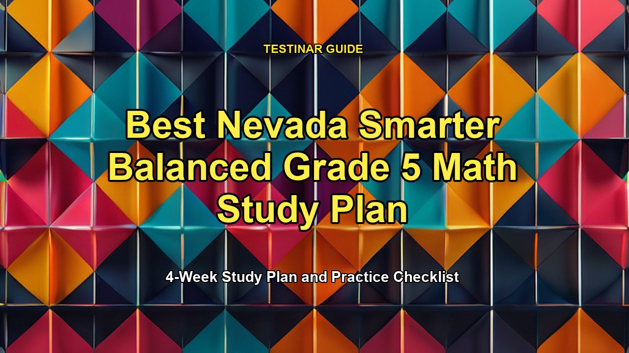 Best Nevada Smarter Balanced Grade 5 Math Study Plan