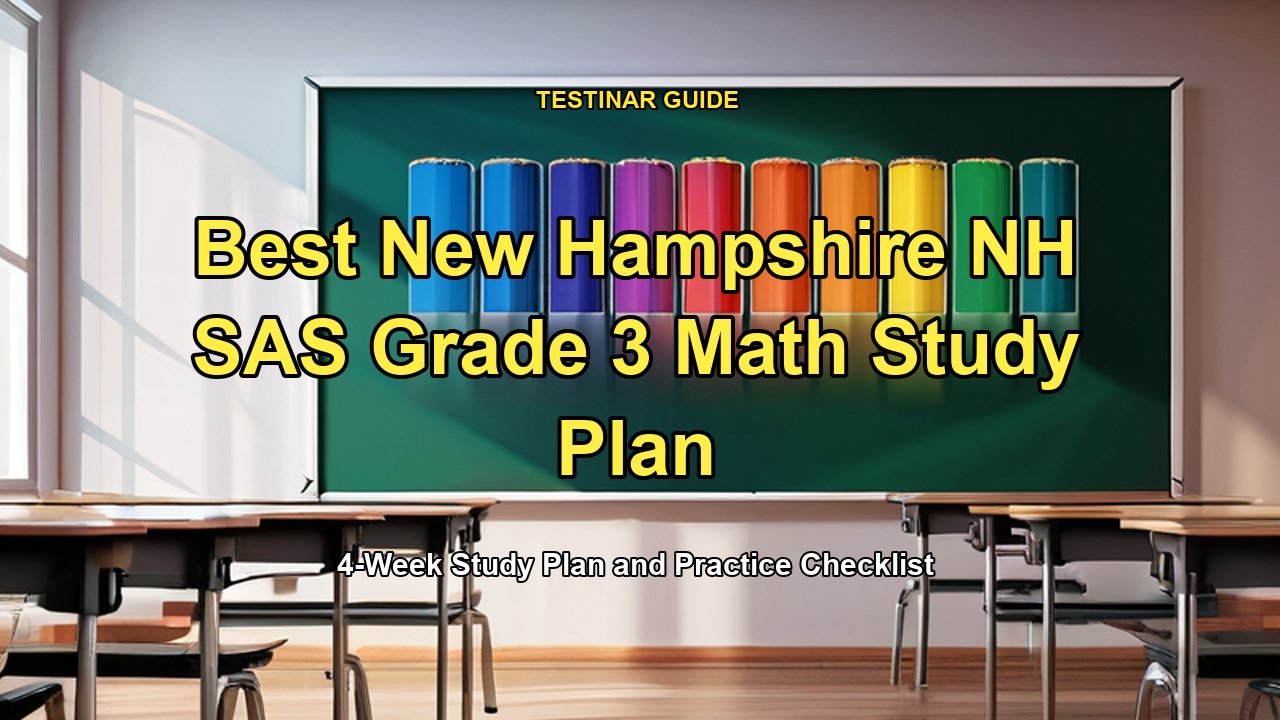 Best New Hampshire NH SAS Grade 3 Math Study Plan