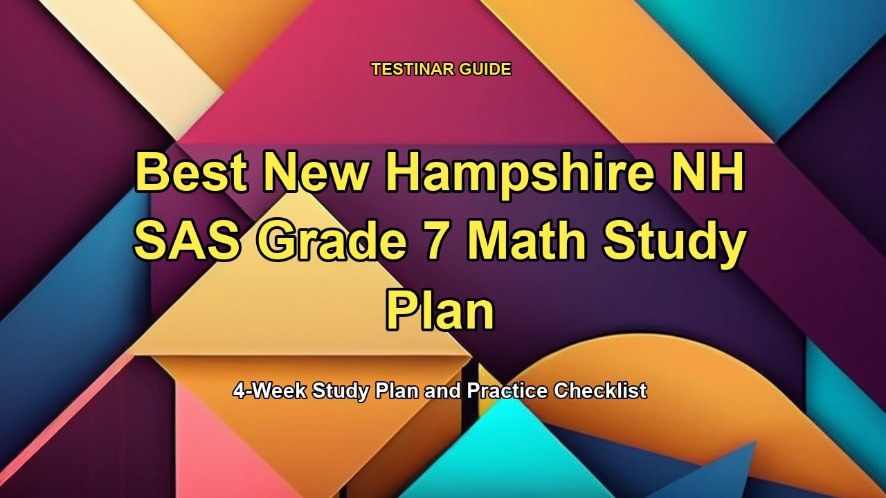Best New Hampshire NH SAS Grade 7 Math Study Plan