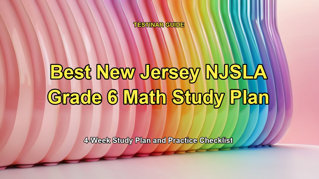 Best New Jersey NJSLA Grade 6 Math Study Plan