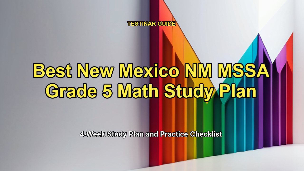 Best New Mexico NM MSSA Grade 5 Math Study Plan