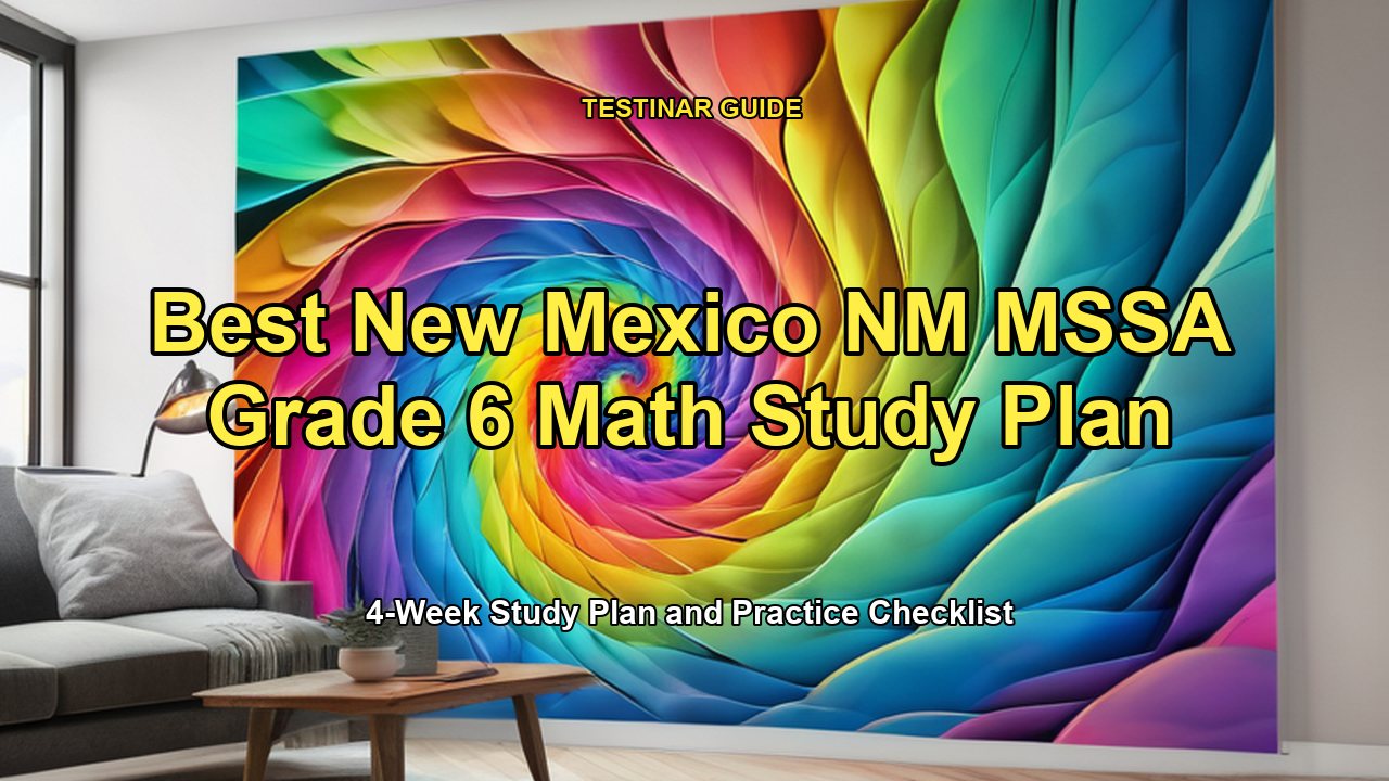 Best New Mexico NM MSSA Grade 6 Math Study Plan