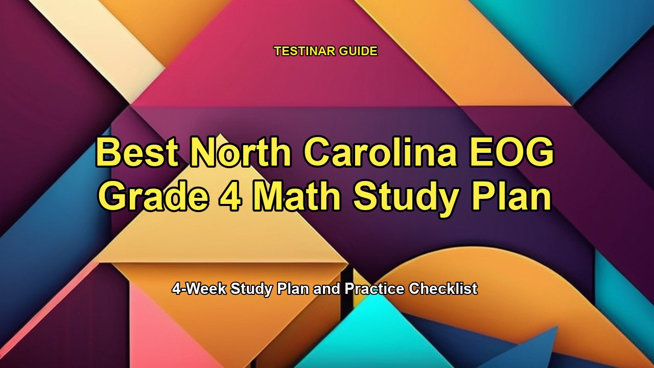Best North Carolina EOG Grade 4 Math Study Plan