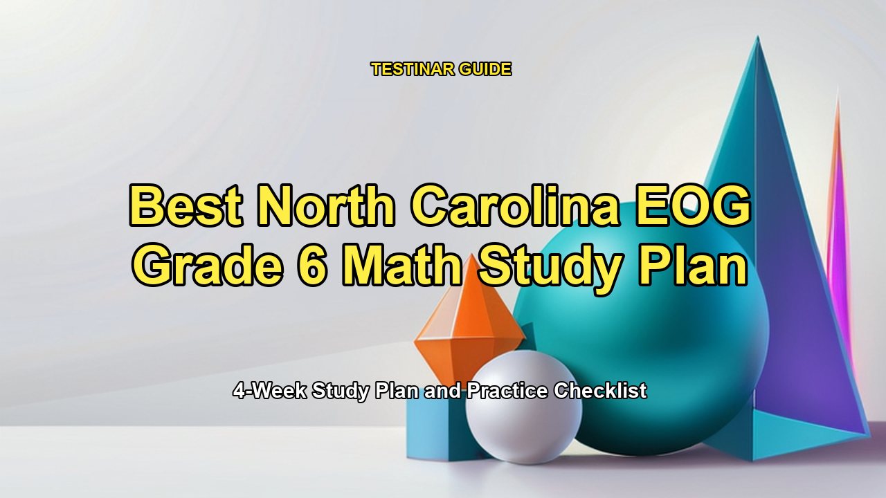 Best North Carolina EOG Grade 6 Math Study Plan