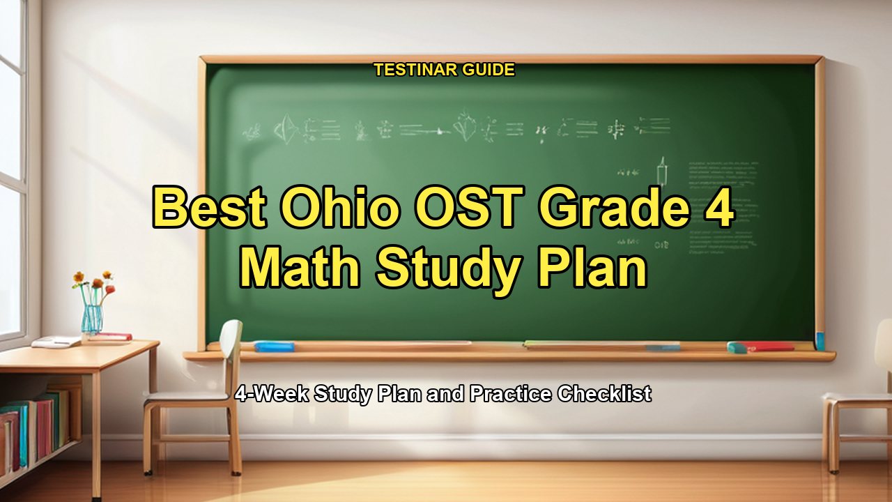 Best Ohio OST Grade 4 Math Study Plan