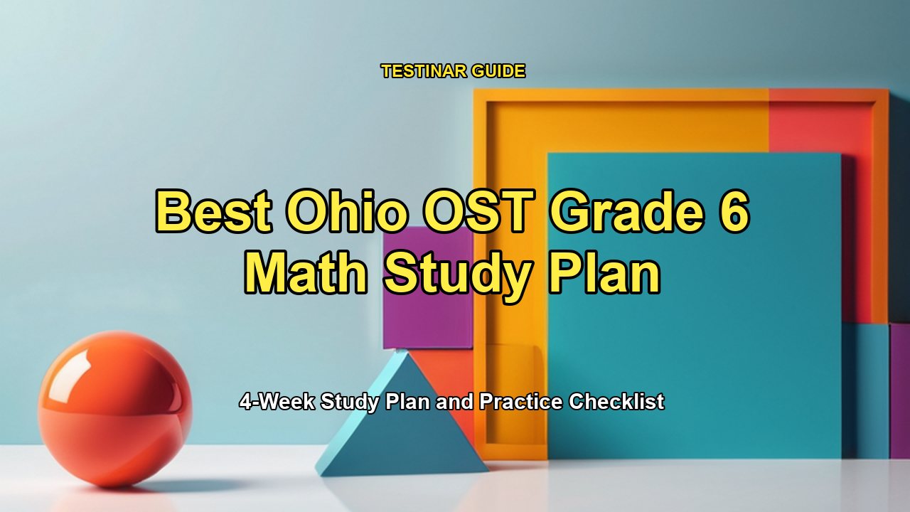 Best Ohio OST Grade 6 Math Study Plan