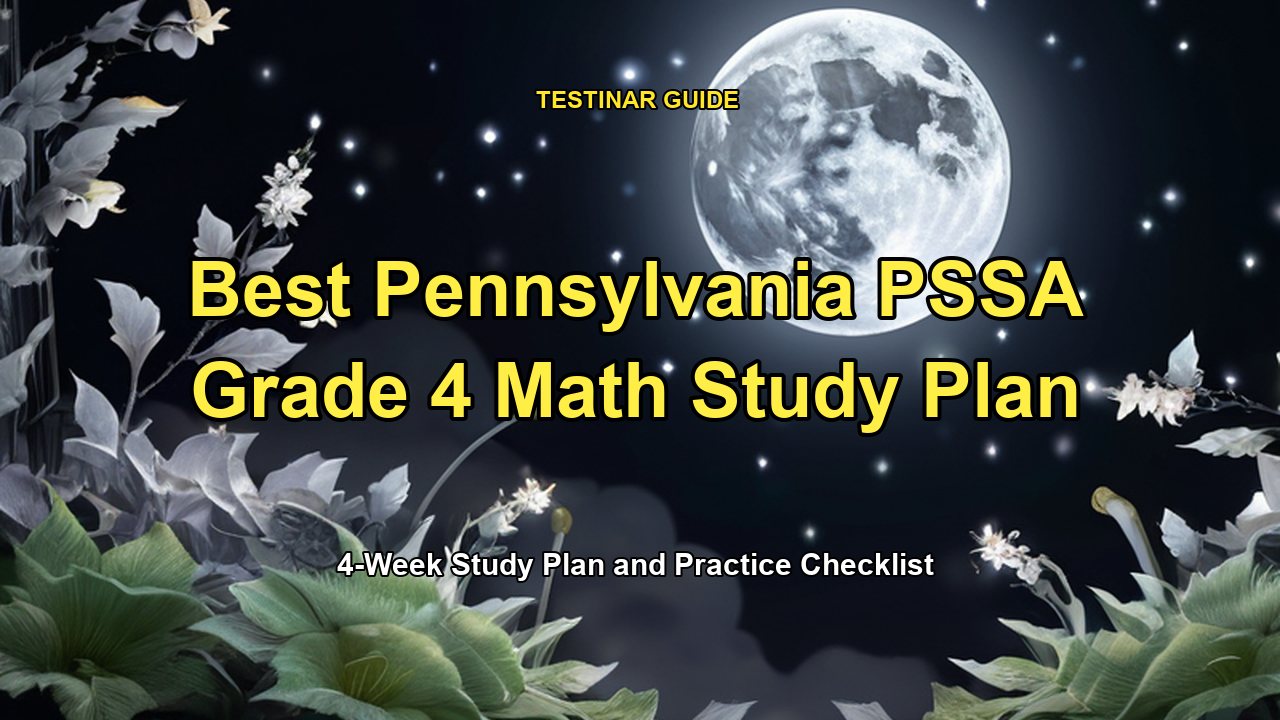 Best Pennsylvania PSSA Grade 4 Math Study Plan