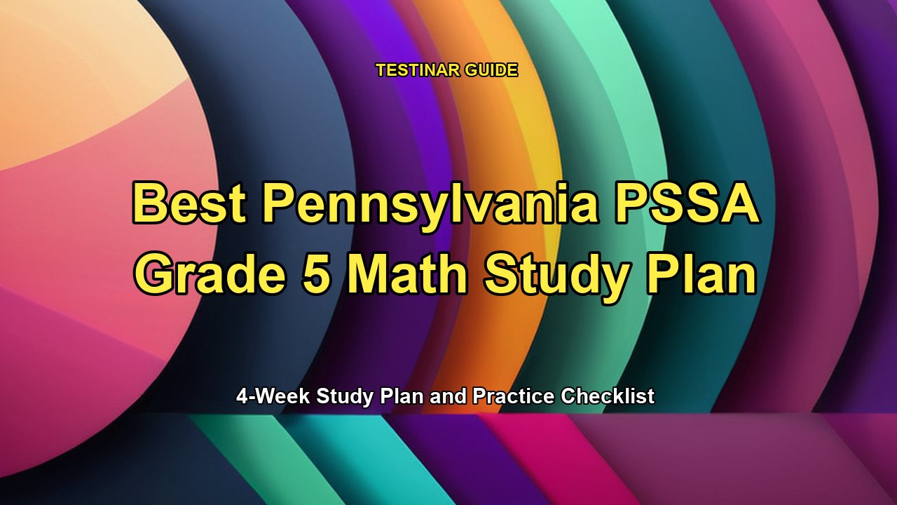 Best Pennsylvania PSSA Grade 5 Math Study Plan