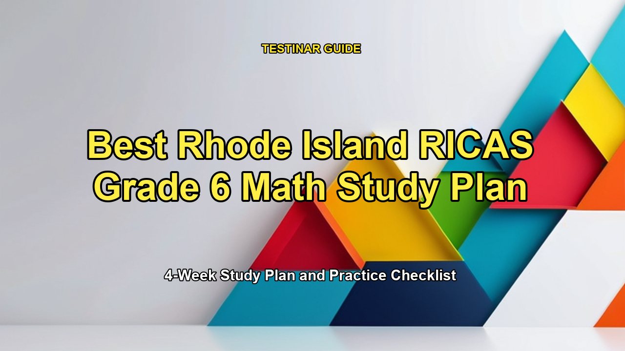 Best Rhode Island RICAS Grade 6 Math Study Plan