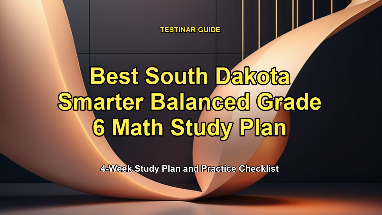 Best South Dakota Smarter Balanced Grade 6 Math Study Plan