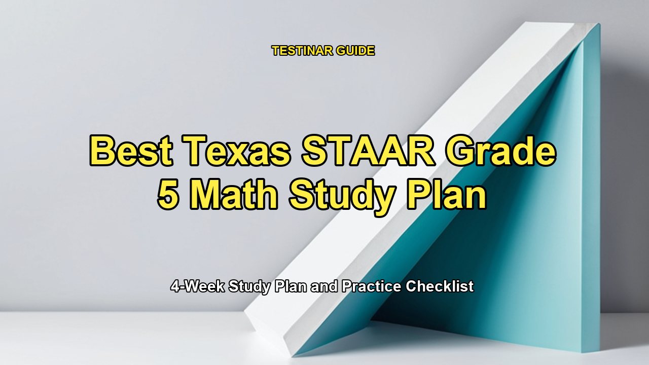 Best Texas STAAR Grade 5 Math Study Plan