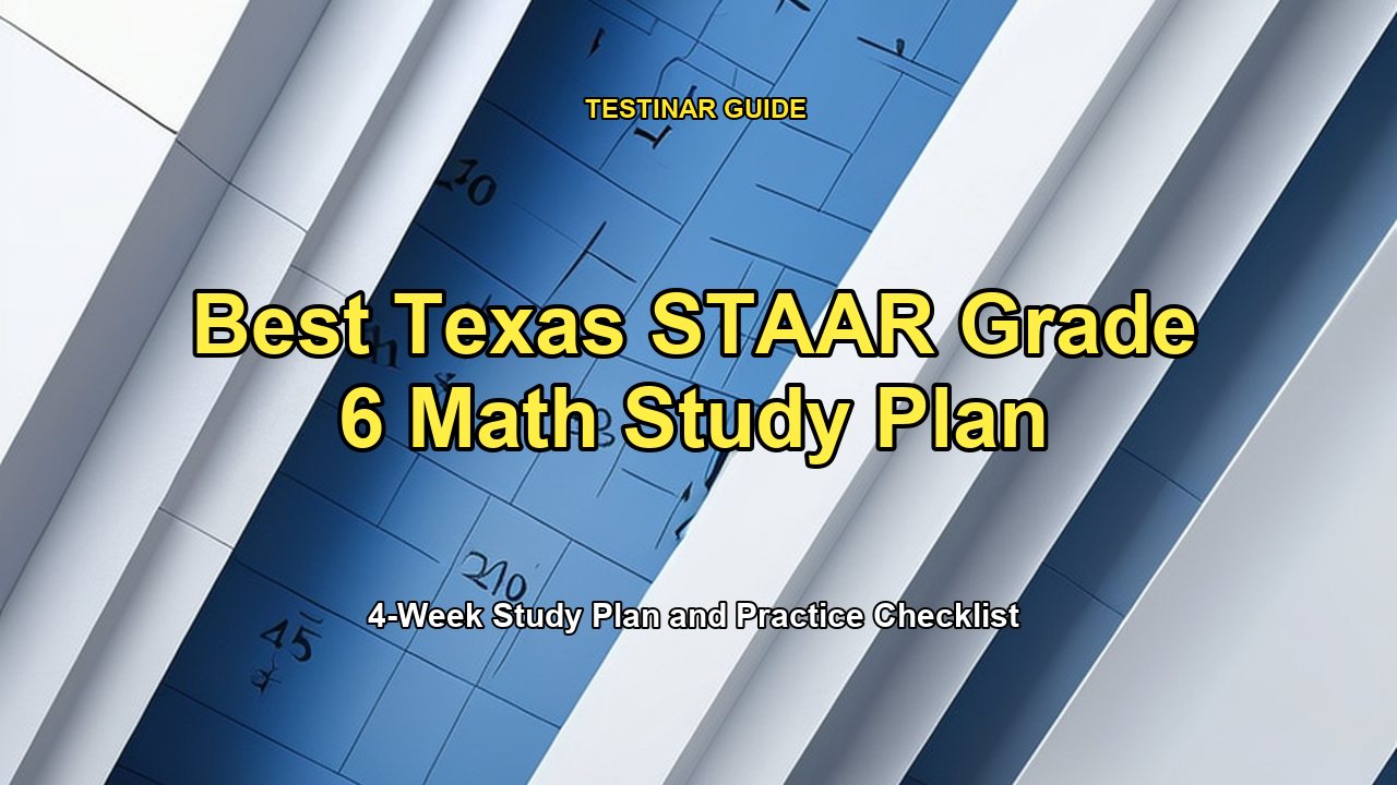 Best Texas STAAR Grade 6 Math Study Plan