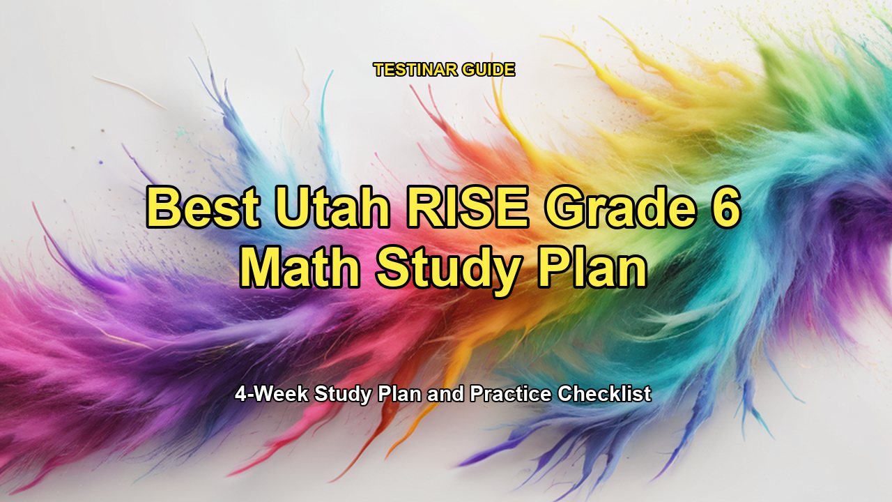 Best Utah RISE Grade 6 Math Study Plan