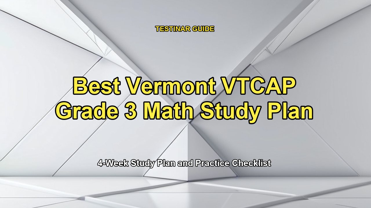 Best Vermont VTCAP Grade 3 Math Study Plan