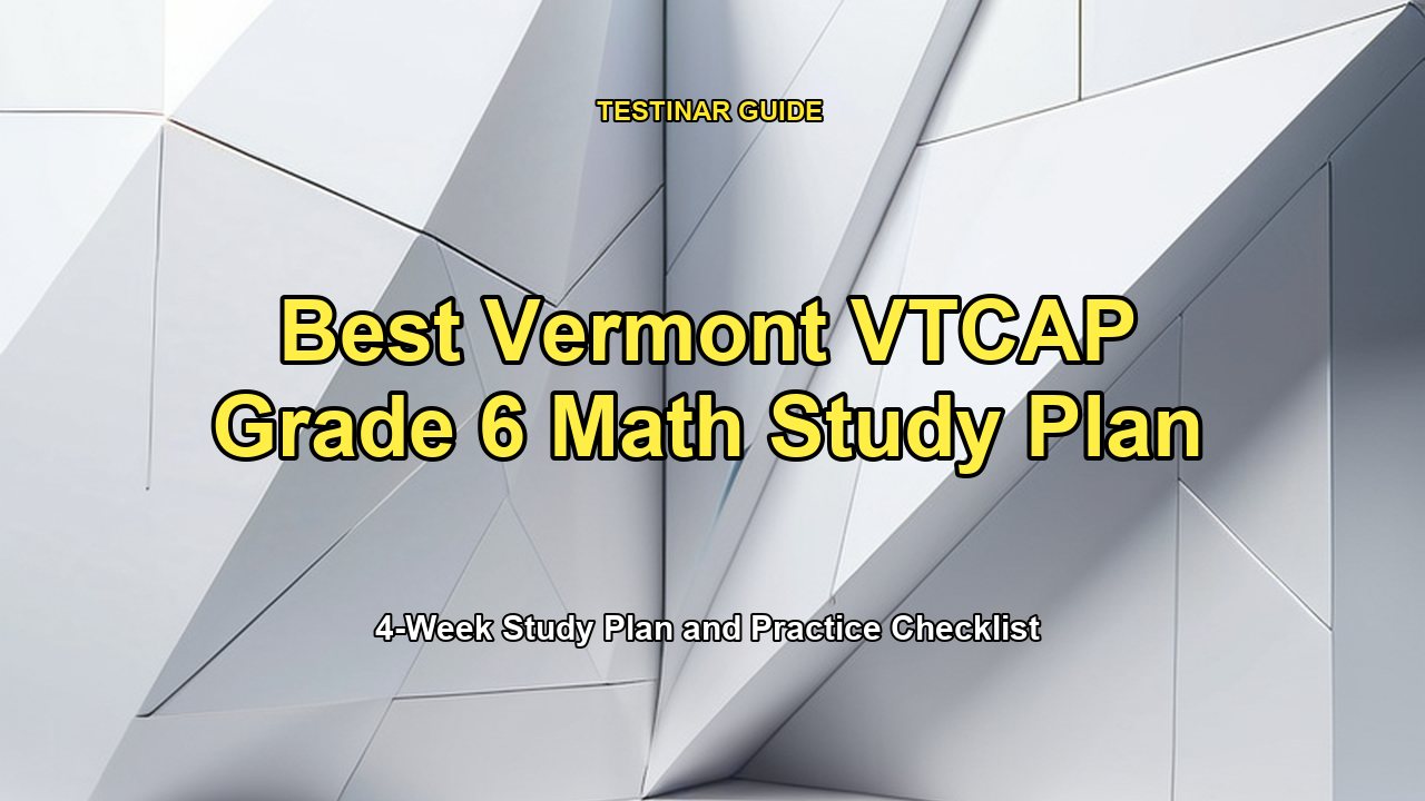 Best Vermont VTCAP Grade 6 Math Study Plan