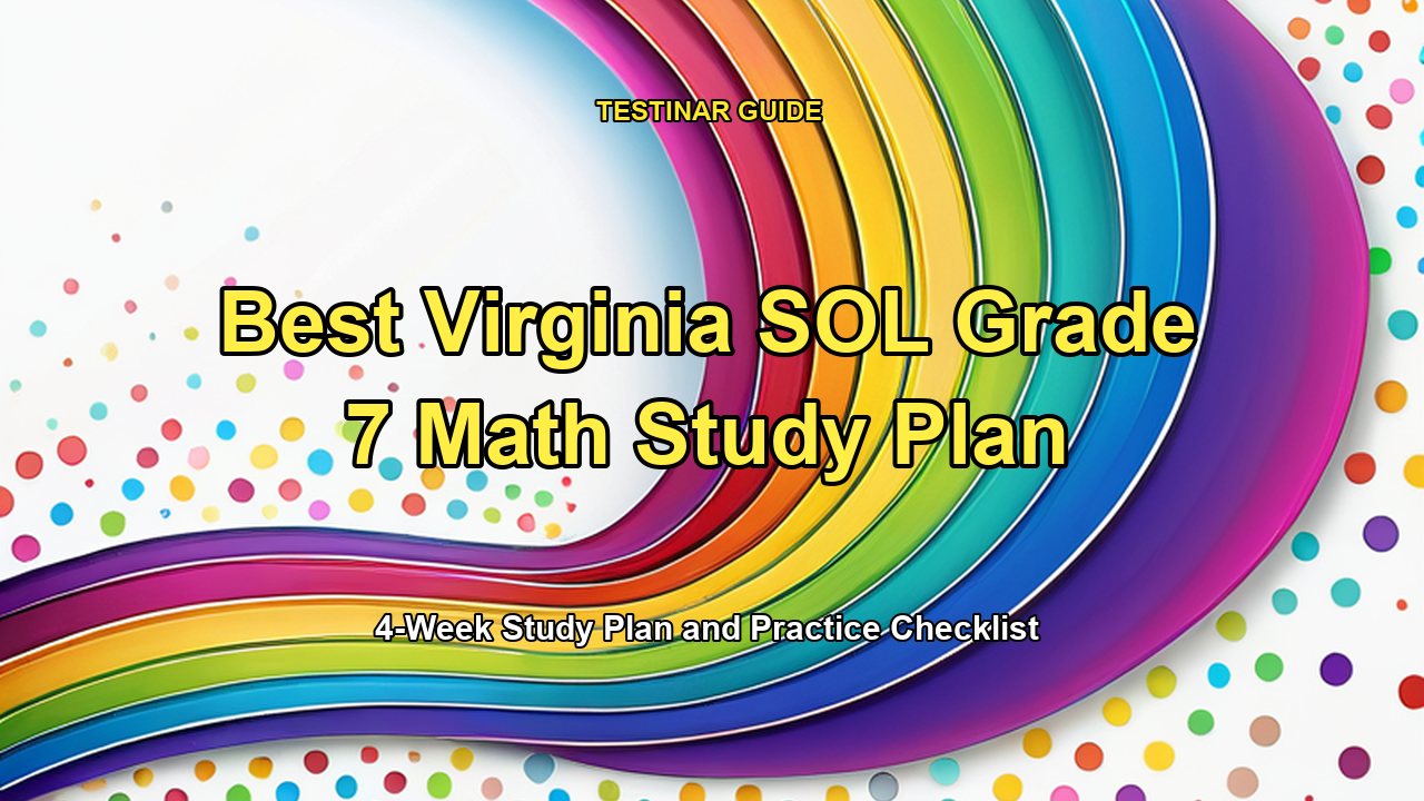 Best Virginia SOL Grade 7 Math Study Plan