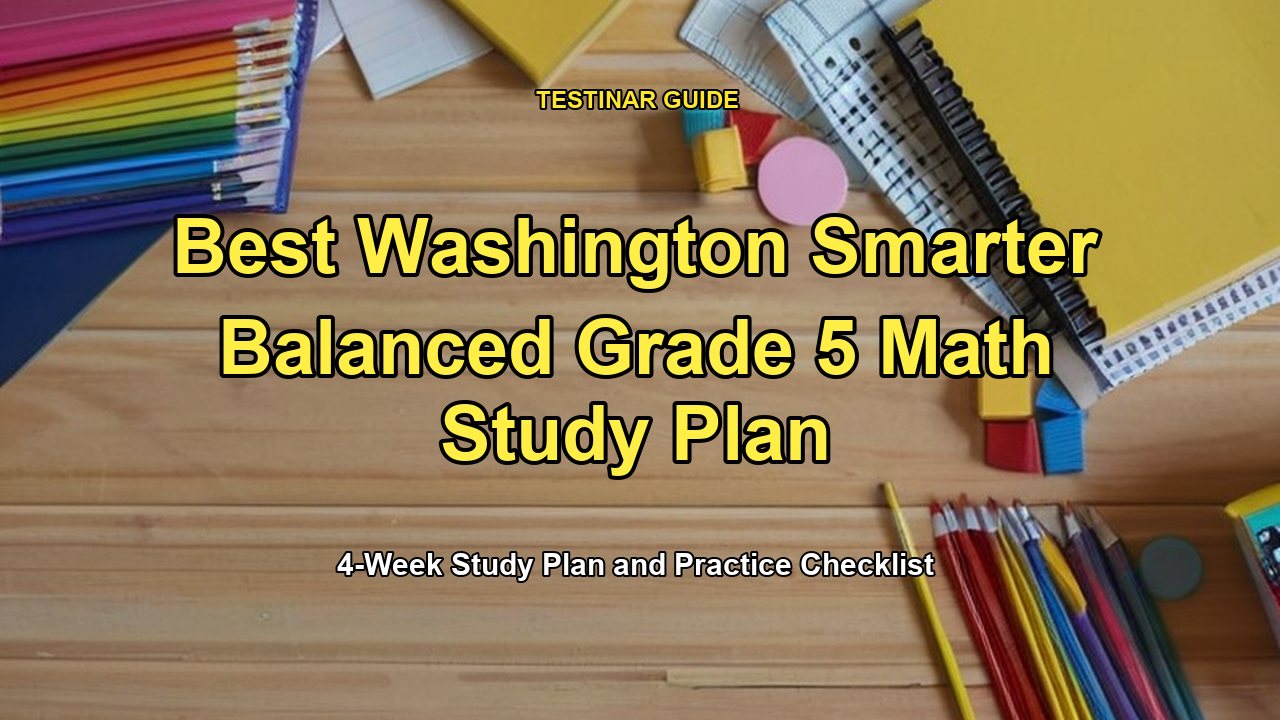 Best Washington Smarter Balanced Grade 5 Math Study Plan