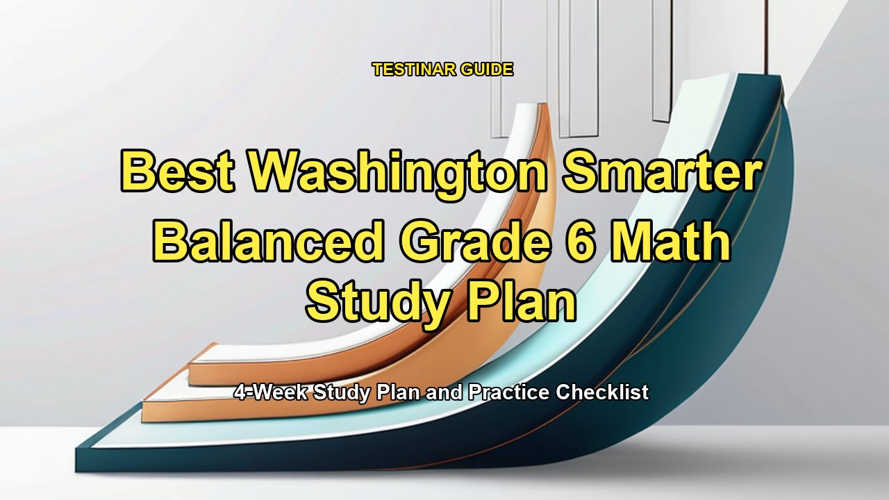 Best Washington Smarter Balanced Grade 6 Math Study Plan