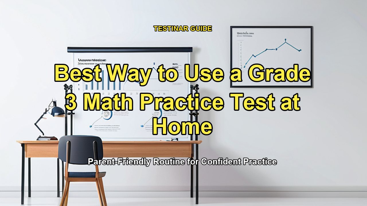 Best Way to Use a Grade 3 Math Practice Test at Home