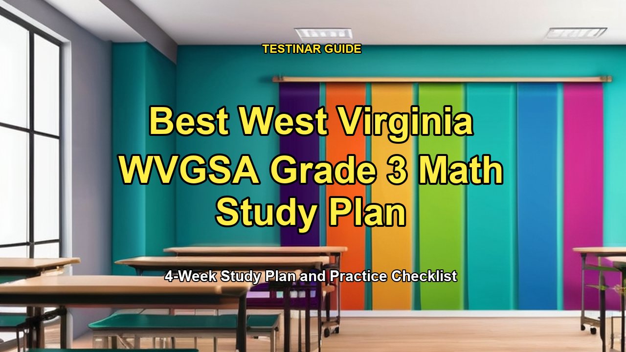 Best West Virginia WVGSA Grade 3 Math Study Plan