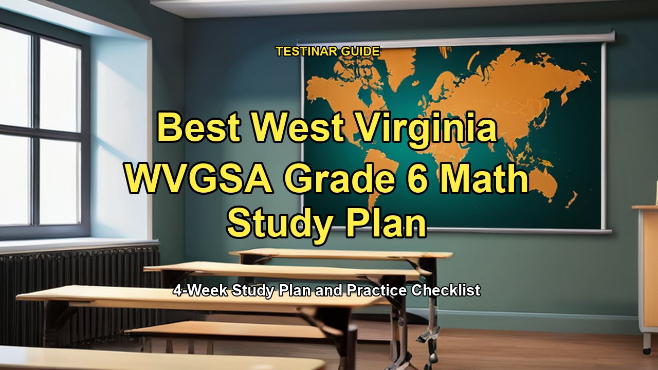 Best West Virginia WVGSA Grade 6 Math Study Plan