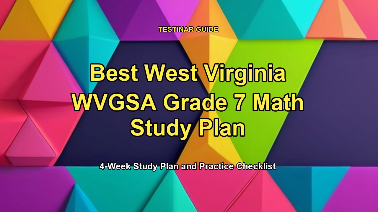 Best West Virginia WVGSA Grade 7 Math Study Plan