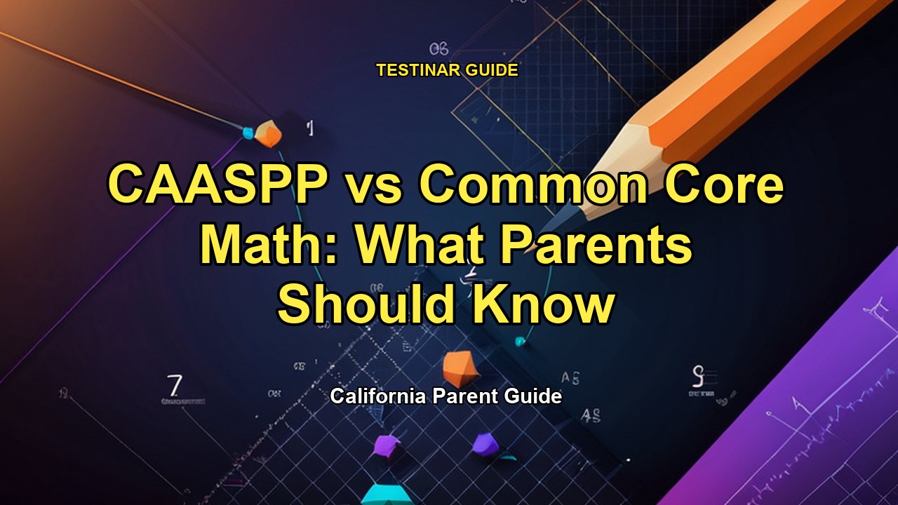 CAASPP vs Common Core Math: What Parents Should Know
