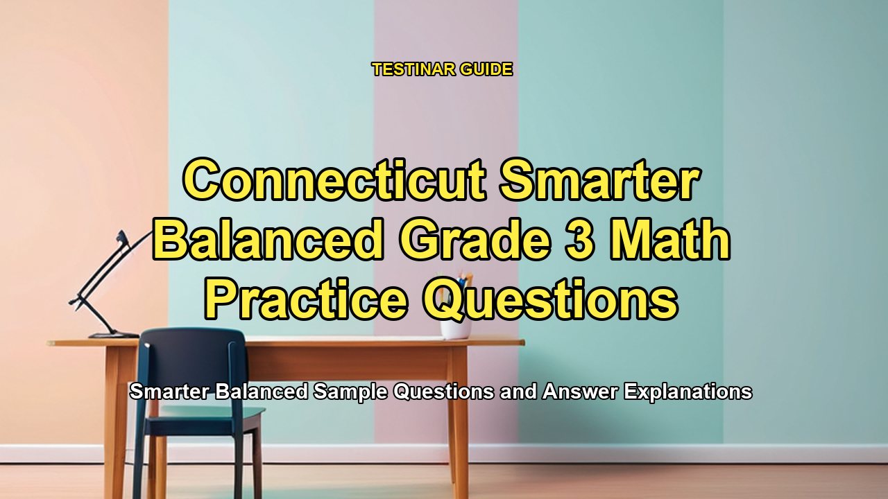 Connecticut Smarter Balanced Grade 3 Math Practice Questions