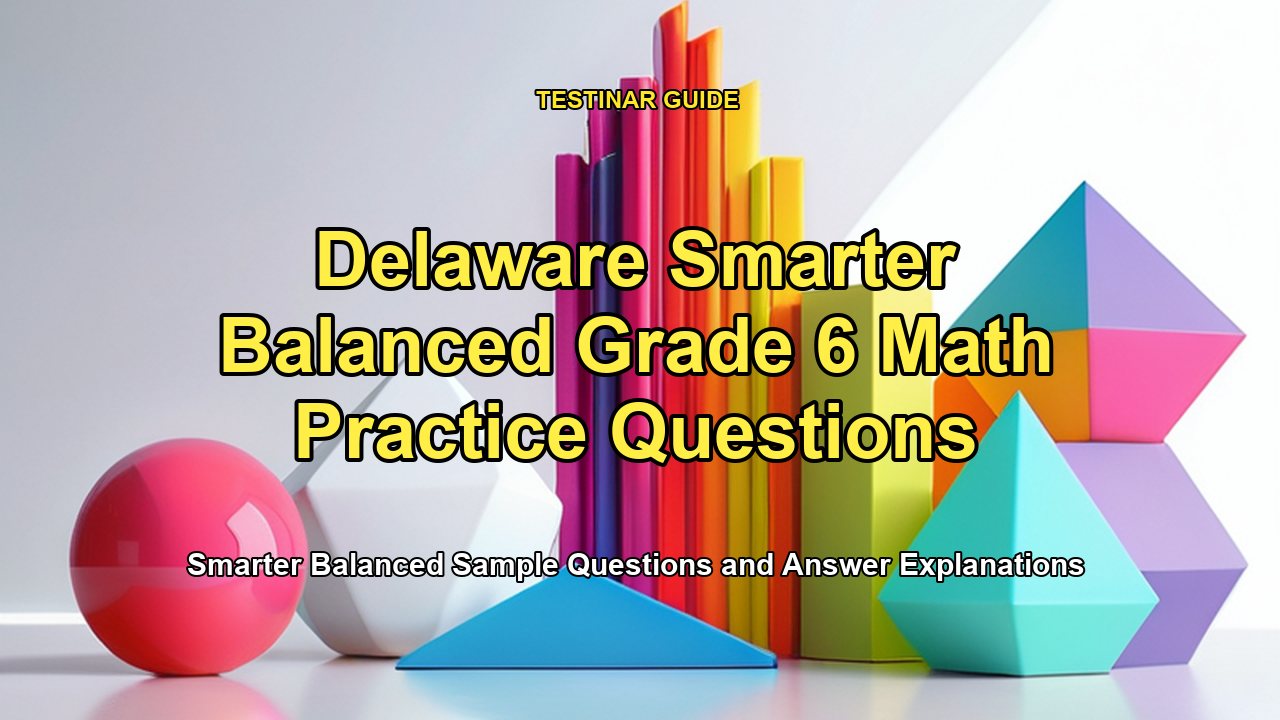 Delaware Smarter Balanced Grade 6 Math Practice Questions