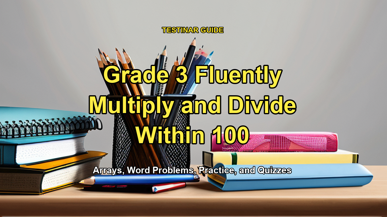Grade 3 Fluently Multiply and Divide Within 100