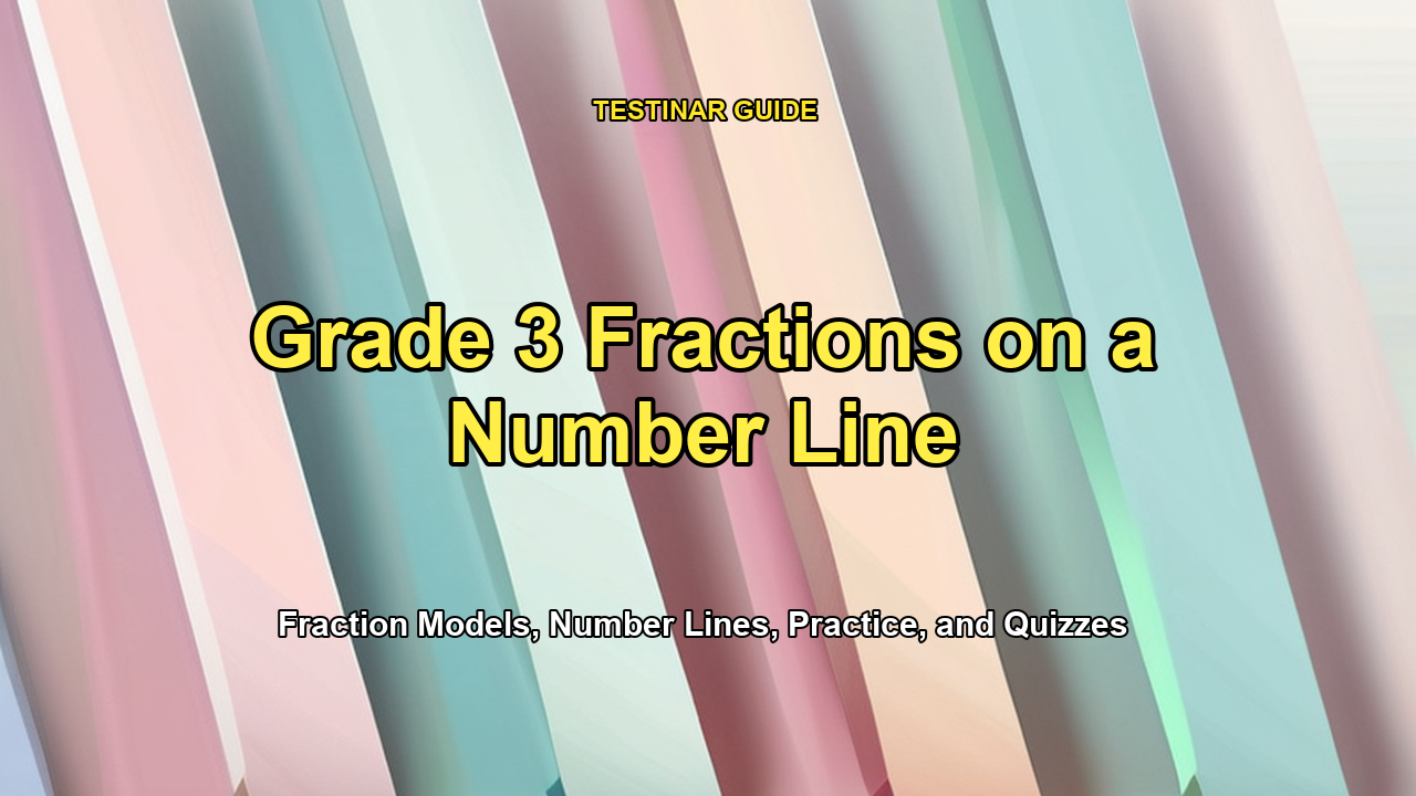 Grade 3 Fractions on a Number Line