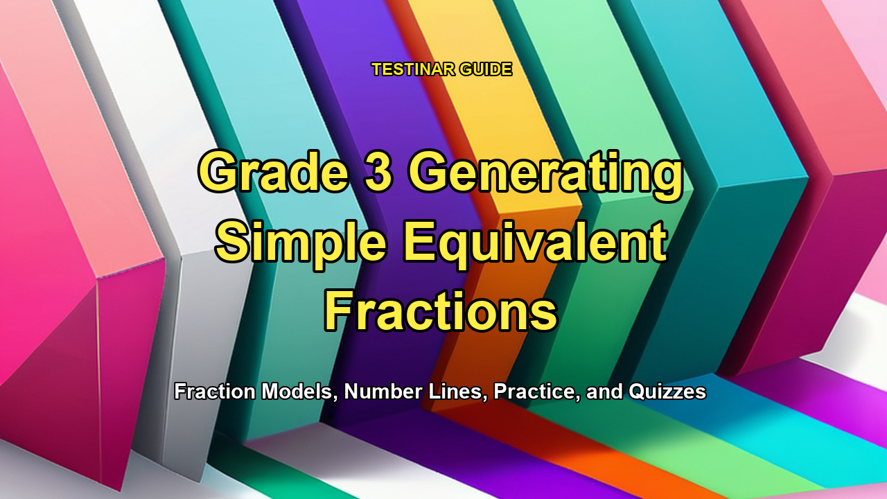 Grade 3 Generating Simple Equivalent Fractions