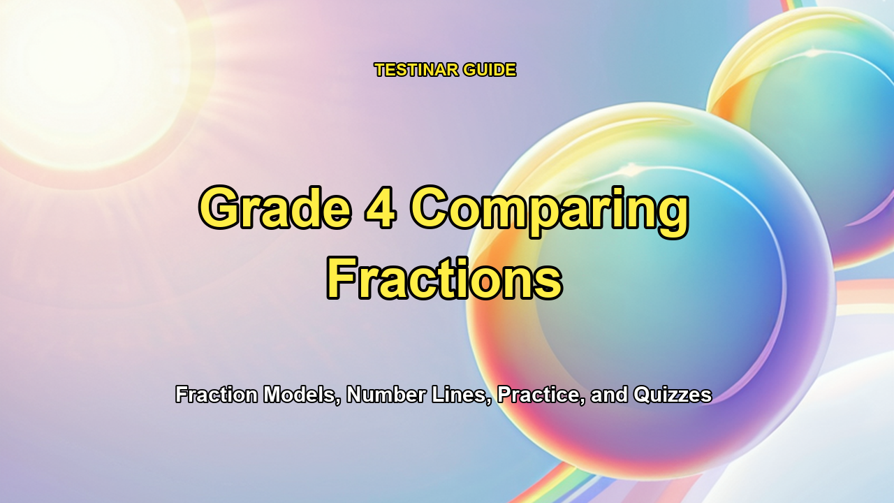 Grade 4 Comparing Fractions