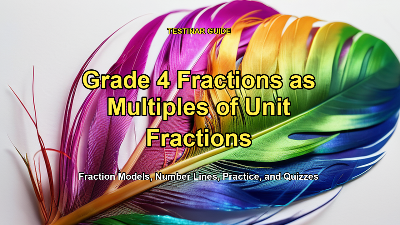 Grade 4 Fractions as Multiples of Unit Fractions
